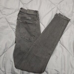 Madewell Jeans Women's Size 27‎ - 27x28 High Rise Skinny Black Stretch